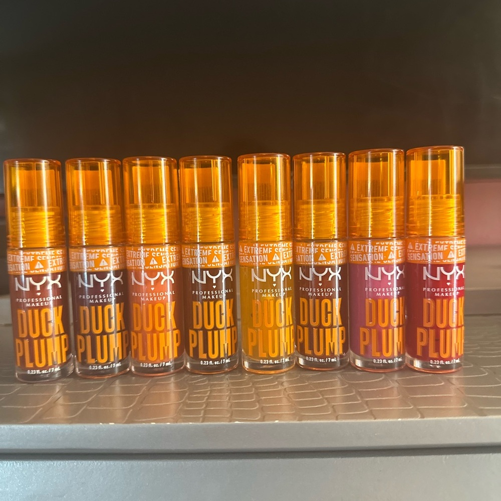 NYX Duck Plump High Pigment Lip Plumping Gloss NWT 2/$20 or 8/$70 for the bundle